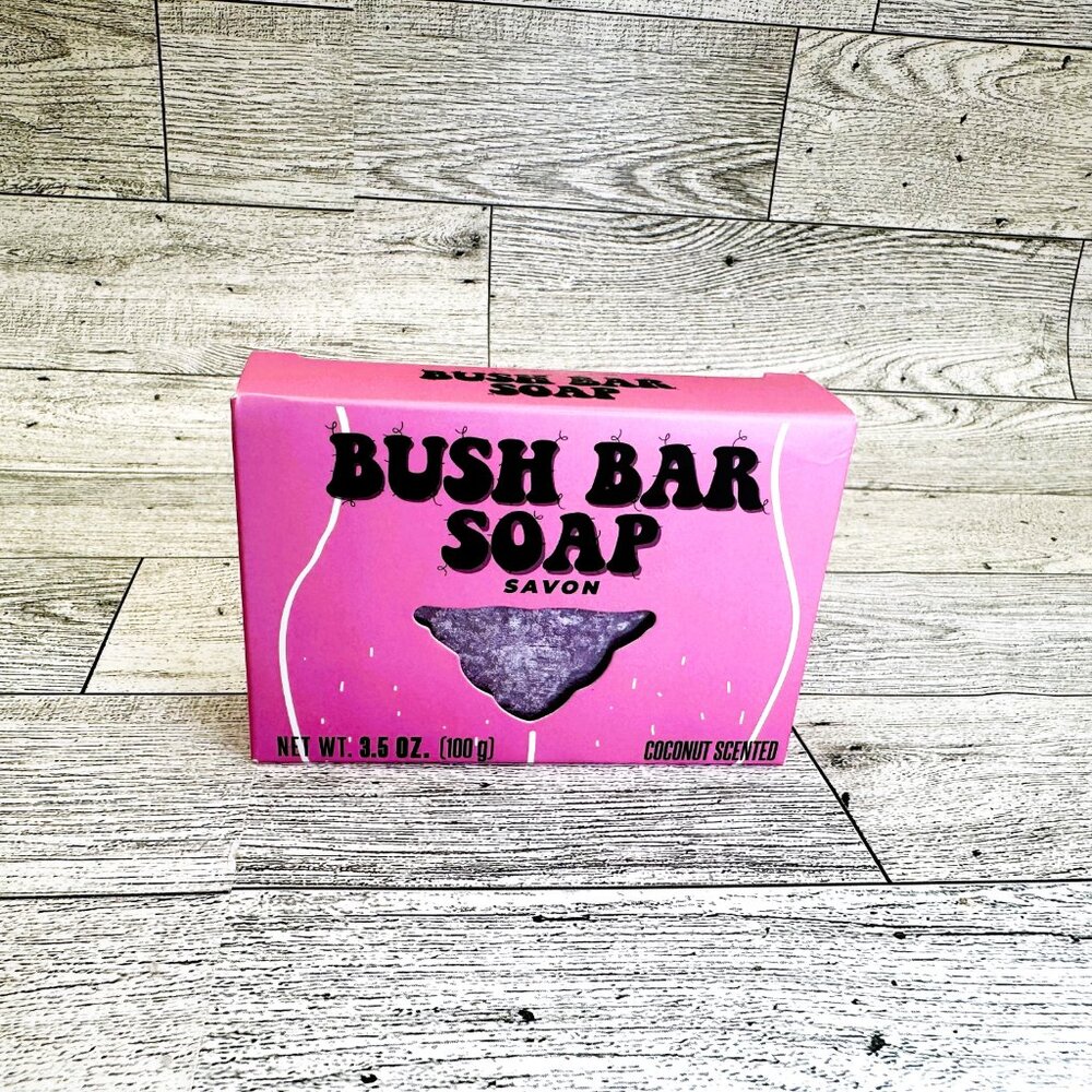 NIB Gift Republic Savon Bush Bar Soap, Coconut Scented, 3.5 OZ (100 g)